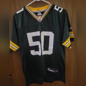 Youth Large (14-16) Green Bay Packers AJ Hawk Jersey